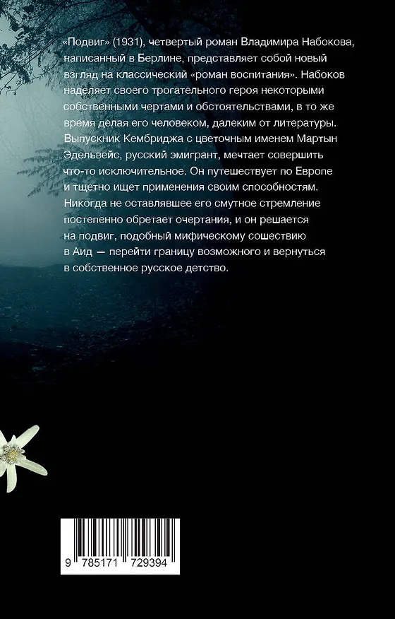 Книга Подвиг (Владимир Набоков) — 2
