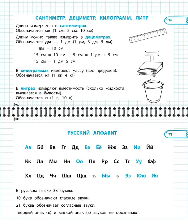 Книга Все правила математики и русского языка. 1 класс () — 8