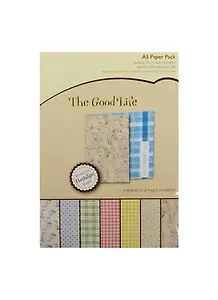 Бумага для скрапбукинга The Good Life (11023102) (14,8х21см) (20л.) (10 диз. по 2л.) (упаковка