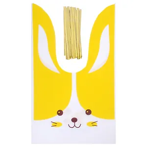 Пакеты для мини подарков "Корги"  13,5Х22, 20шт