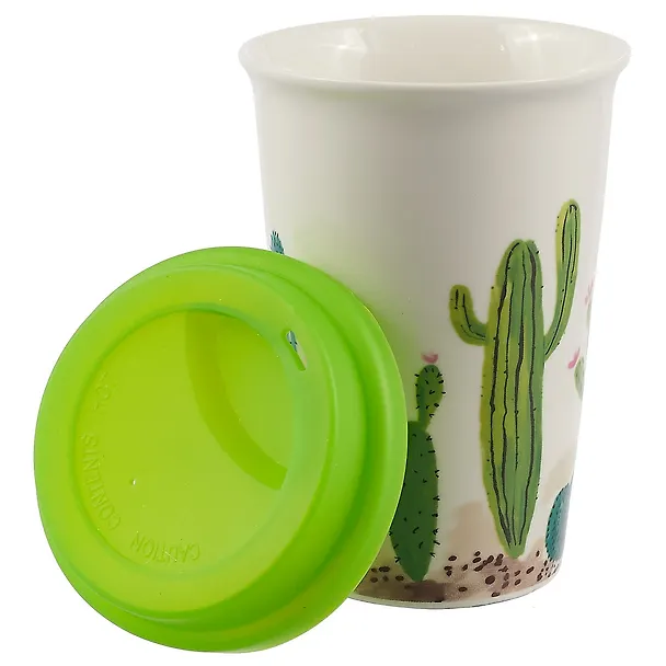 Стакан керамический The Cactus (ПВХ бокс) (ТС2017-18) 2590711 — 2