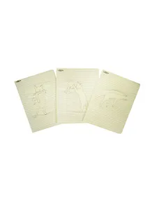 Тетрадь в клетку Marker Arte, "Полосаты", А4, 60 листов, в ассортименте