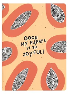 Тетрадь в клетку Be Smart, "Fruits. Папайя", 48 листов