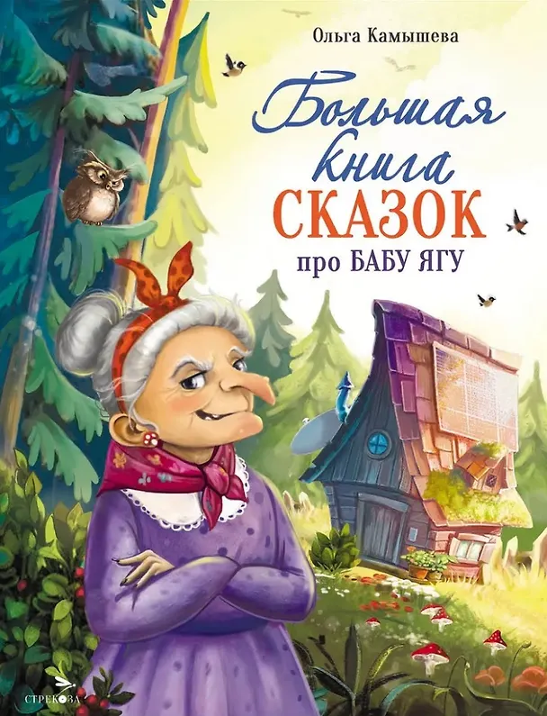 Книга Большая книга сказок про Бабу Ягу. Шесть сказок (Ольга Камышева) — 1
