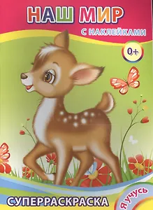 Суперраскраска с наклейками. Наш мир