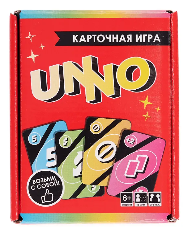 Настольная карточная игра "UNNO" 3069213 — 3