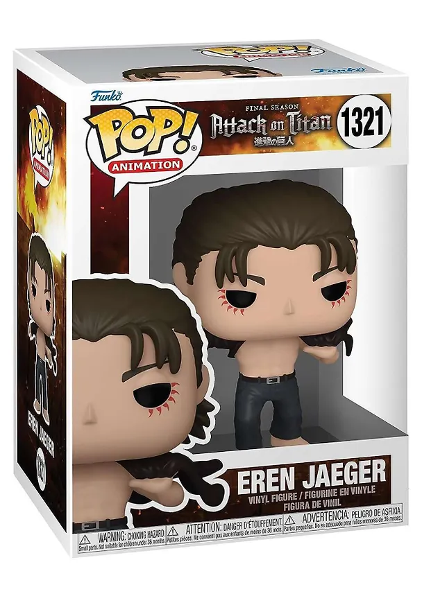 Фигурка Funko POP! Animation Attack on Titan S5 Eren Jeager (1321) 67926 (Fun67926) 3118912 — 2