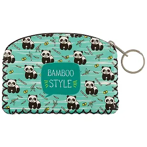 Кошелек на молнии Панда (9х13) (кожзам)