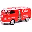 432202 Машинка литая коллекционная Motor City Classics - Die-сast модель по лицензии Coca-Cola 1962 Volkswagen Cargo Van, масштаб 1:43 — 3170870 — 3