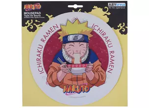 Коврик для мыши Аниме Naruto ramen (Наруто) (круглый) (21,5) — 2943226 — 1