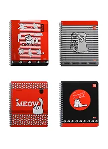 Тетрадь в клетку "Кот Саймона", 96 листов, в ассортименте