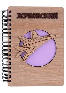 ГС Блокнот Жуковский самолет вид 2 (15,8х11) (хдф)