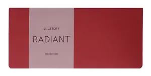 Планинг дат. 2025г. 64л "Radiant" красный, настольный, иск.кожа, интегр.переплет, термотиснение, покрытие Soft Touch, тонир.блок, ляссе, инд.уп