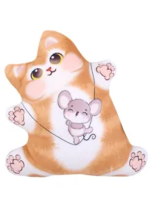 Мягкая игрушка "Котик с мышкой"