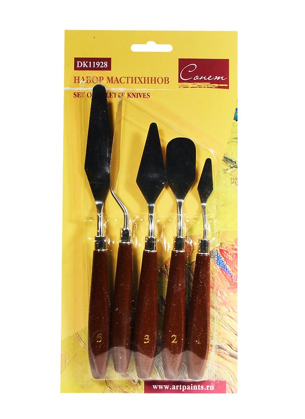 Мастихины "Сонет" 5шт, Сонет 221007 — 1