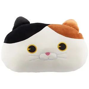 Подушка Котик разноцветный (текстиль) (35 см) (12-01009-8912)