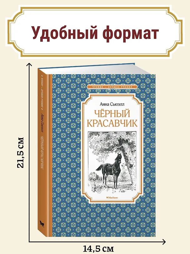 Книга Чёрный Красавчик (Анна Сьюэлл) — 3