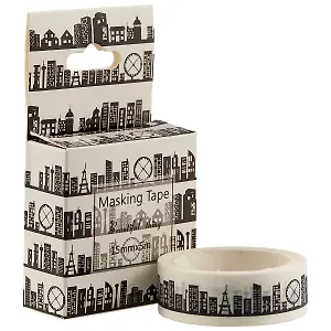 Лента бумажная Город 5м х 1,5 см