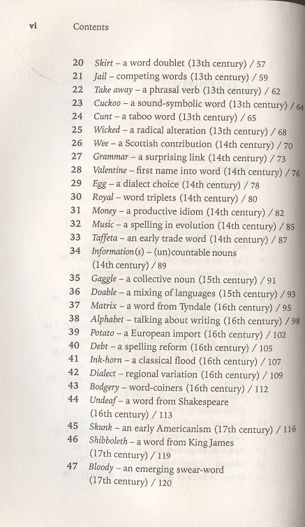 Книга Story of English in 100 Words (David Crystal) — 3