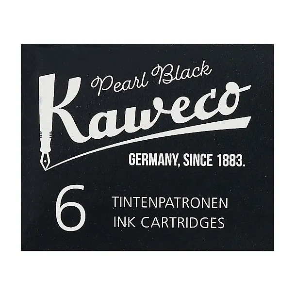 Картриджи, жемчужно-черный, Kaweco, 6 штук 254497 — 1