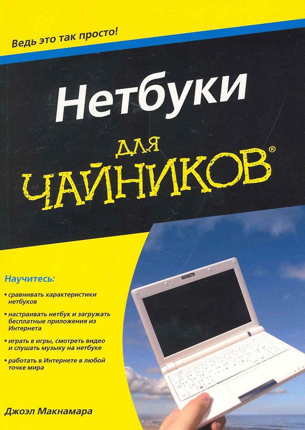 Книга Нетбуки для чайников (Дэнис Макнамара) — 1