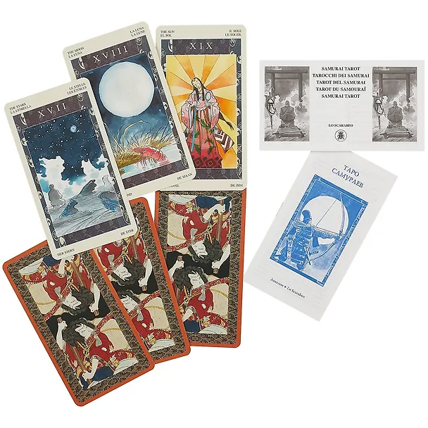 Книга Таро Аввалон, Таро Самураев (Руководство и карты) () — 3