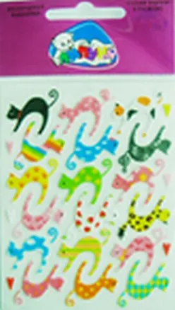 Воздушные наклейки Кошки 2 (CPS011) (Липуня) 2289736