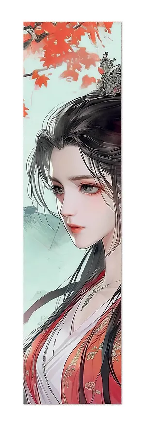 Закладка с резинкой. Маньхуа. Принцесса 3039736 — 2