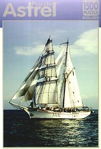 Пазл Astrel/Астрель 1500 эл. 850*580мм.Парусник 05835