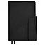 Ежедневник дат. 2025г. А5 176л "Тиволи" черный, кожзам, тв.переплёт, блинт. тиснение, магнит.клапан, офсет, ляссе — 3054525 — 1
