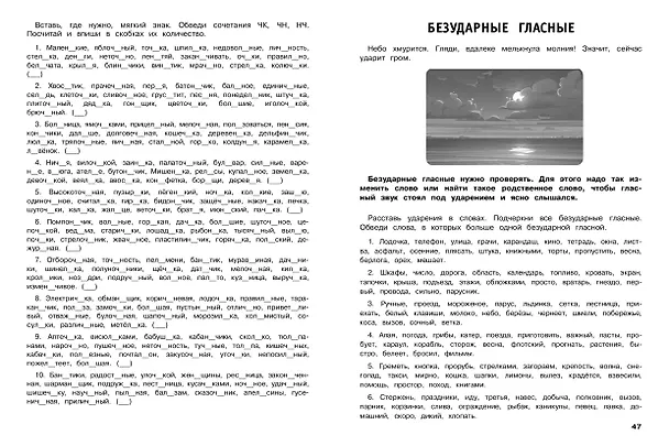 Книга 30000 тренировочных заданий по русскому языку. 1 класс (Владимир Королев) — 10