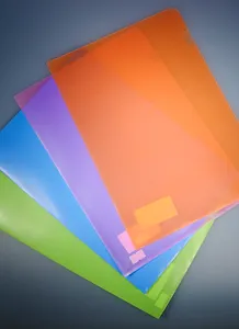 Папка-уголок А4 "NEON" пластик 0,18мм, Expert Complete