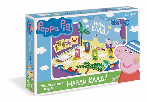 Настольная игра «Peppa Pig Найди клад», Origami 2551427 — 1