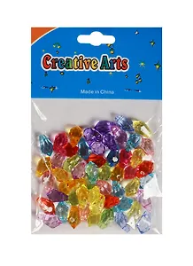 Набор бусин (20гр) капельки (ассорти) (11-24067-L28)