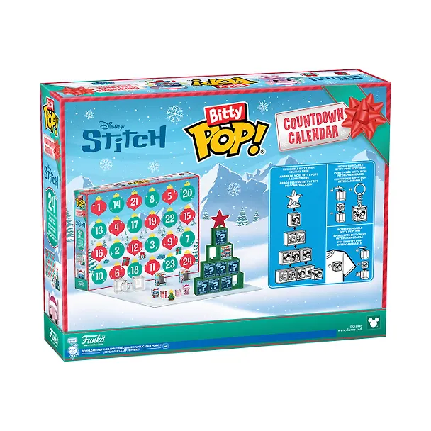 Адвент-календарь FUNKO Bitty POP Countdown Calendar: Stitch Holiday (FNK87002) 3132667 — 3