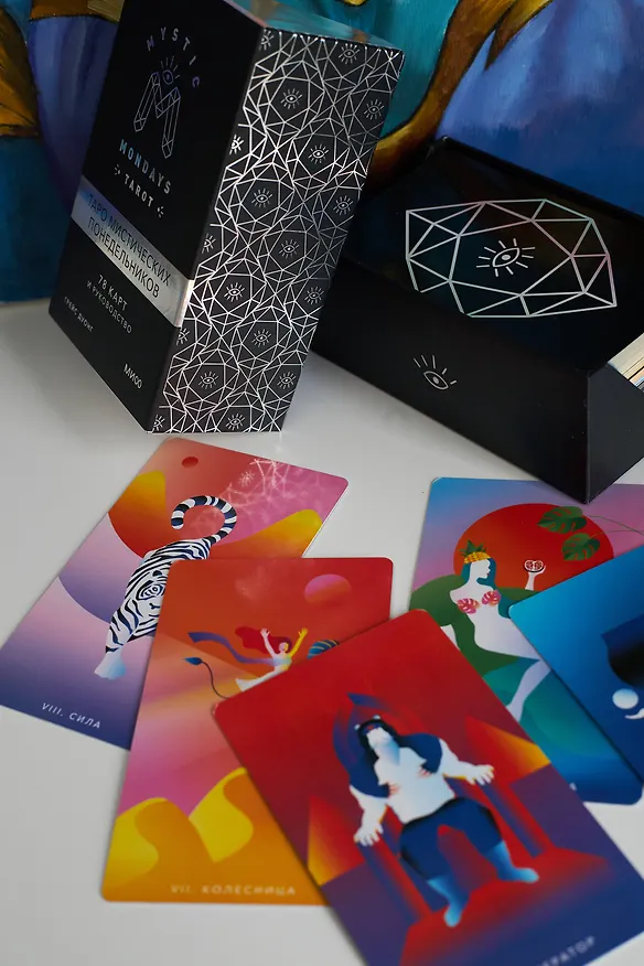 Книга Mystic Mondays Tarot. Таро мистических понедельников. 78 карт и руководство (в подарочном оформлении) (Грейс Дуонг) — 11