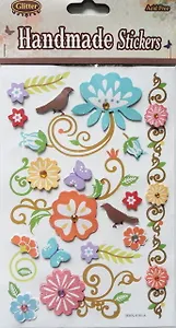 Fun Kingdom Наклейки ручной работы с блестками (HMS-9301A) (упаковка)