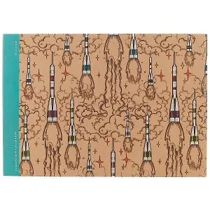 Альбом для рисования Unnika, "Ракеты", А4, 40 листов, на склейке