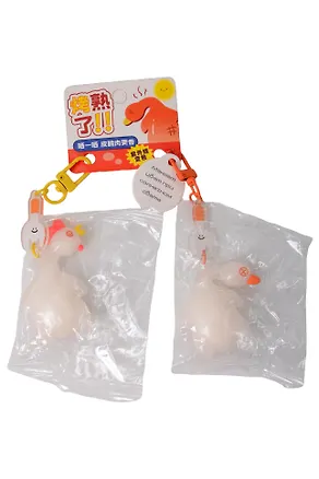 Брелоки парные Курочка и Утка (ПВХ) (4,7х4,5) (12-34804-202508-XP32) 3124855