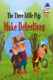 

Три поросенка становятся детективами =The Three Little Pigs Make Detectives. - на английском языке