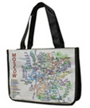 Сумка с картой (метро) (Москва) (Shopping Bag) (упаковка) 2303525