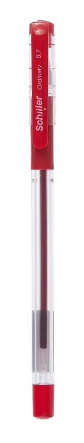 Шариковая ручка красная 0,7 мм, Ordinary, Schiller 3049585 — 8