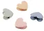 Зажимы для бумаги "Hearts", 4 цвета, пластик, Yoi — 3102986 — 3
