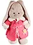 Мягкая игрушка Зайка Ми в платье и розовой дубленке (32 см) (StM-176) — 2560544 — 2