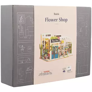 Интерьерный конструктор для творчества Румбокс Hongda "Flower Shop" TD03W — 2751077 — 1