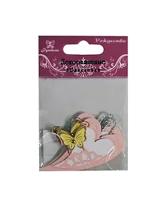 3D Наклейки декоративные бумажные Рождество (CO-19) (3шт) (Рукоделие) (упаковка)