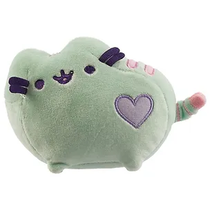 Котик Pusheen с сердечком салатовый (4048875) 2570149