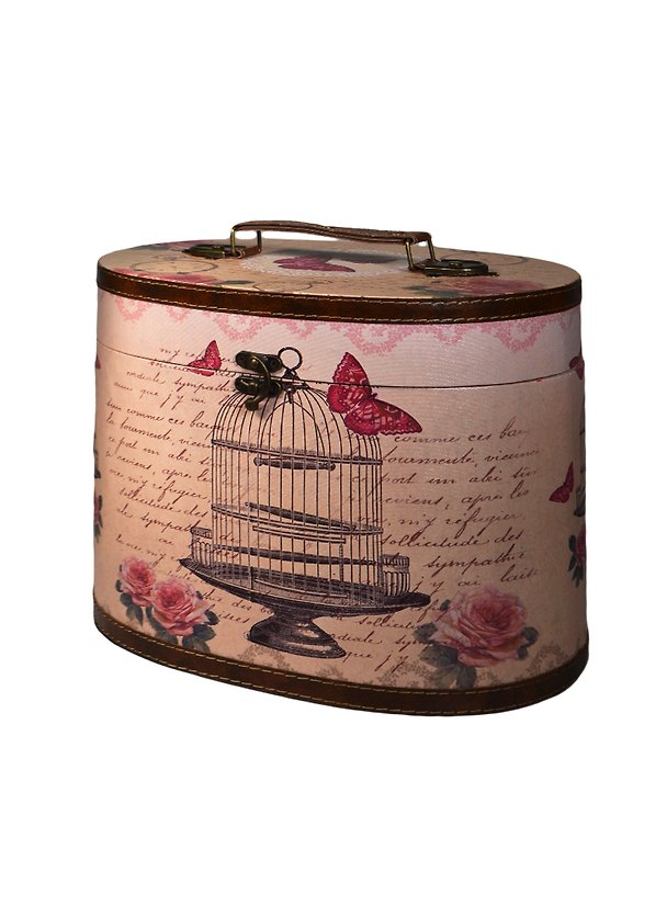 ПР Сувенир Феникс Шкатулка из МДФ "Клетка" 28*19,5*23см арт.36052 2433281 — 1
