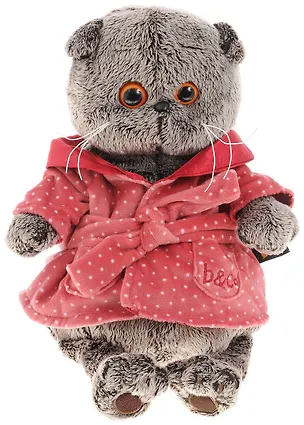 Игрушка мягкая Budi Basa, Басик в халате 25см 2499669