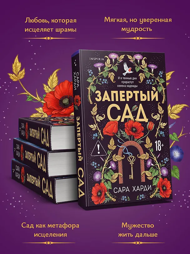 Книга Запертый сад (Сара Харди) — 7